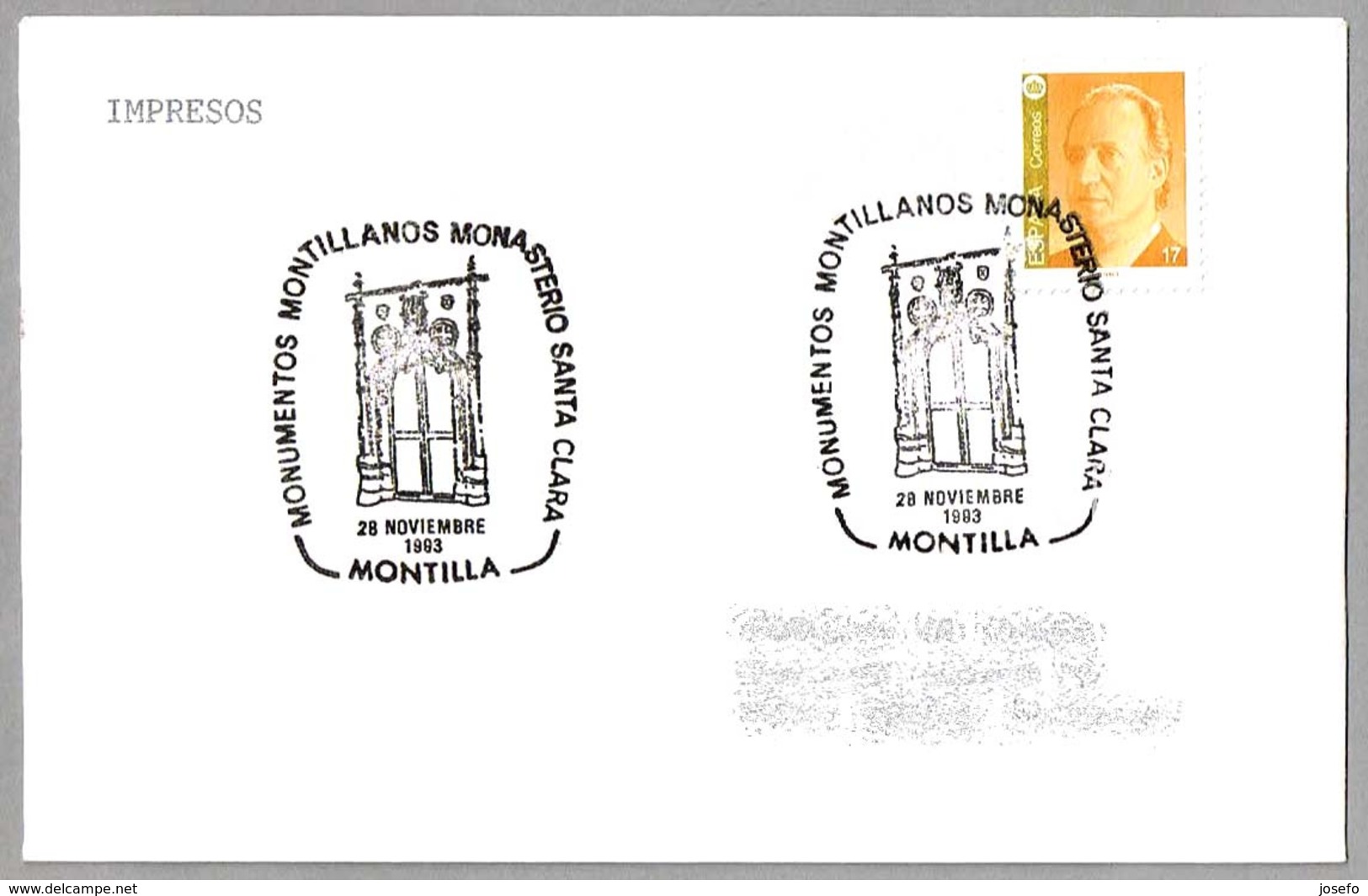 MONASTERIO SANTA CLARA. Montilla, Cordoba, Andalucia, 1993 - Abadías Y Monasterios