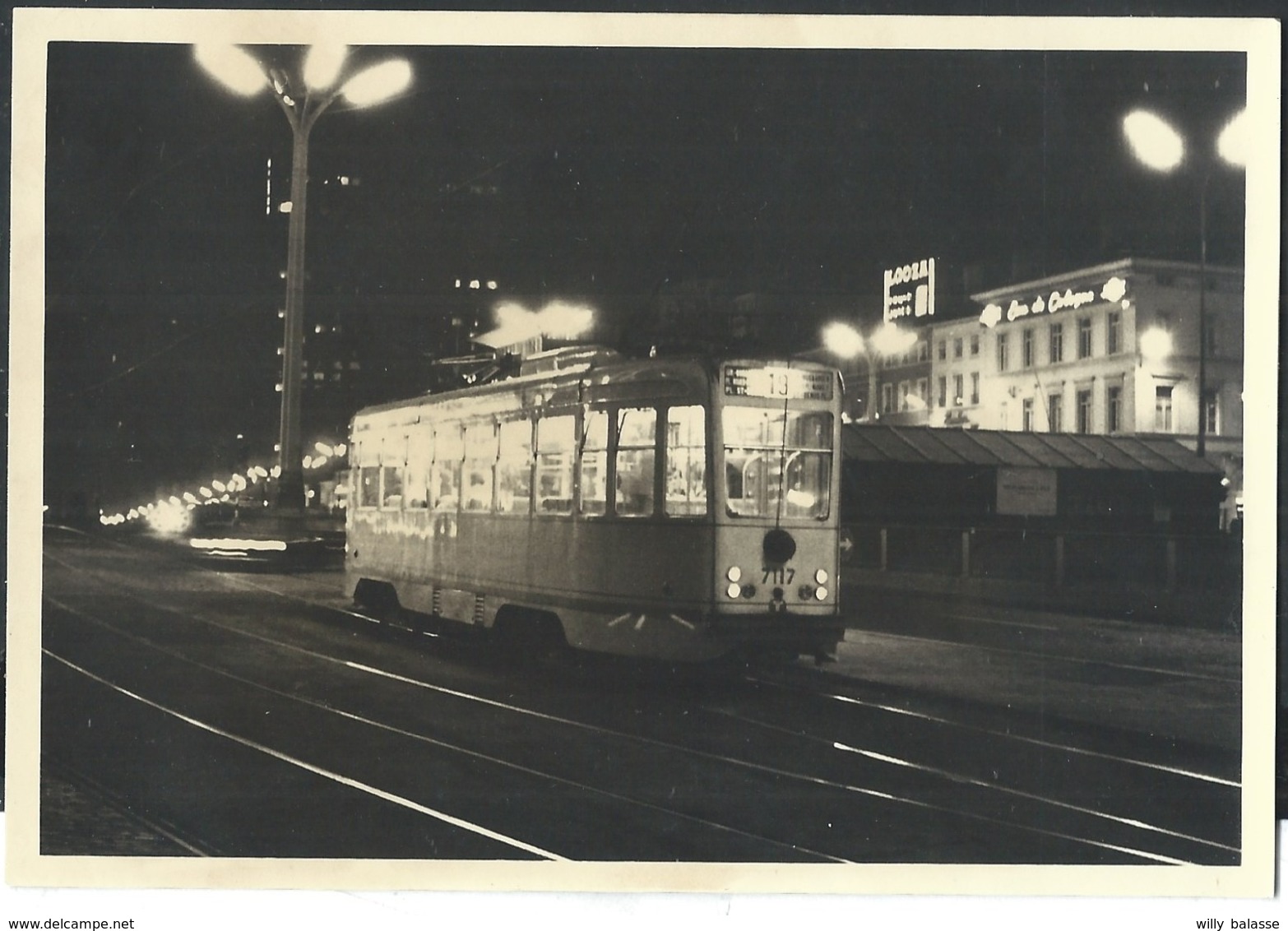 lot de 14 photos " Pré métro Bruxelles " 1969/1970 tram +++