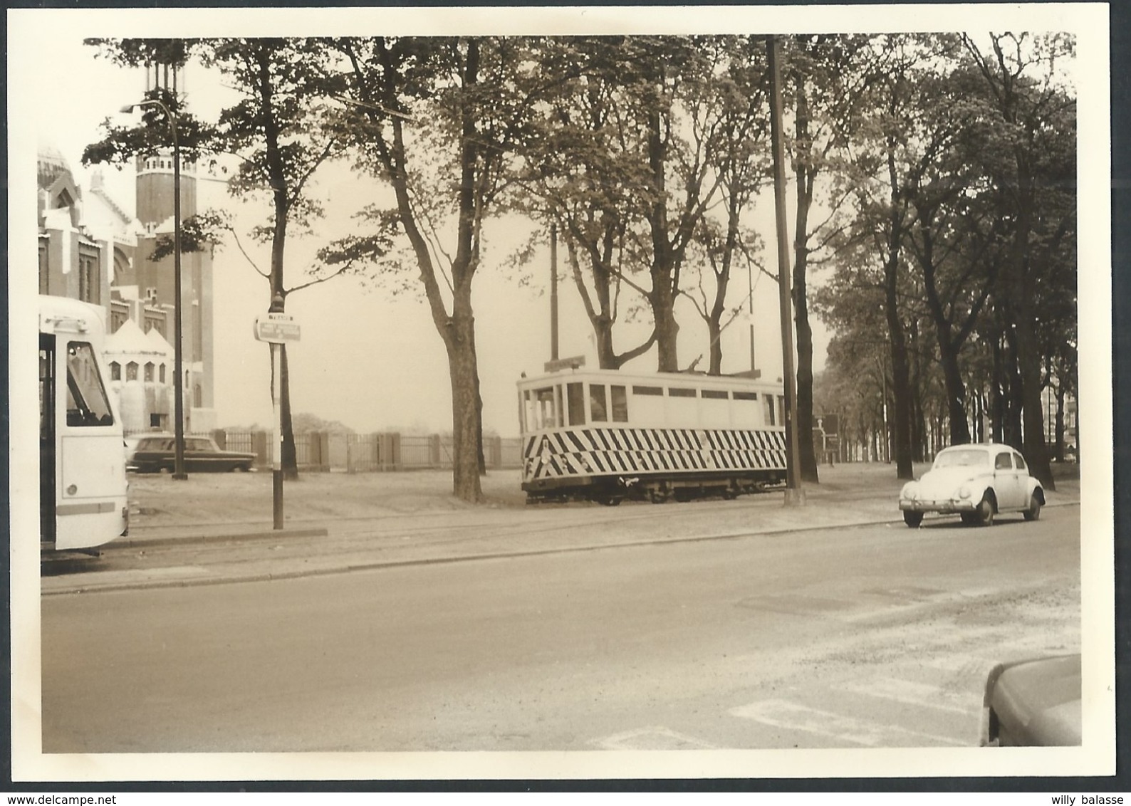 lot de 14 photos " Pré métro Bruxelles " 1969/1970 tram +++