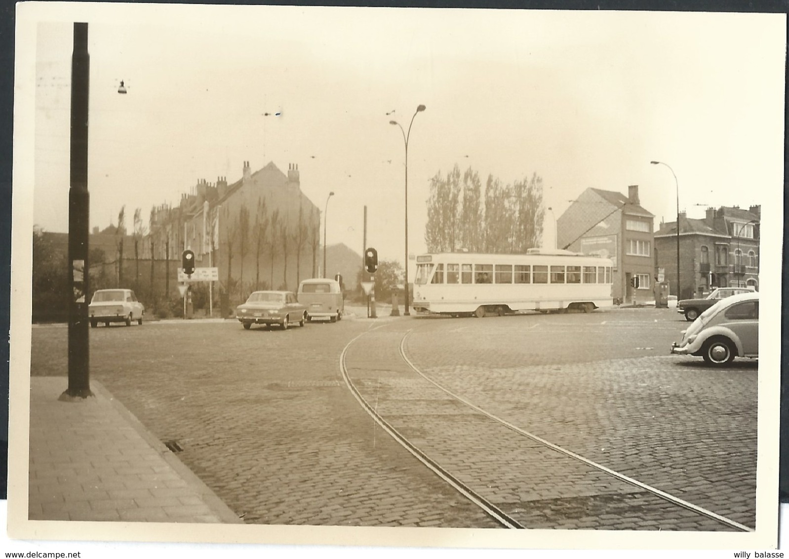 lot de 14 photos " Pré métro Bruxelles " 1969/1970 tram +++