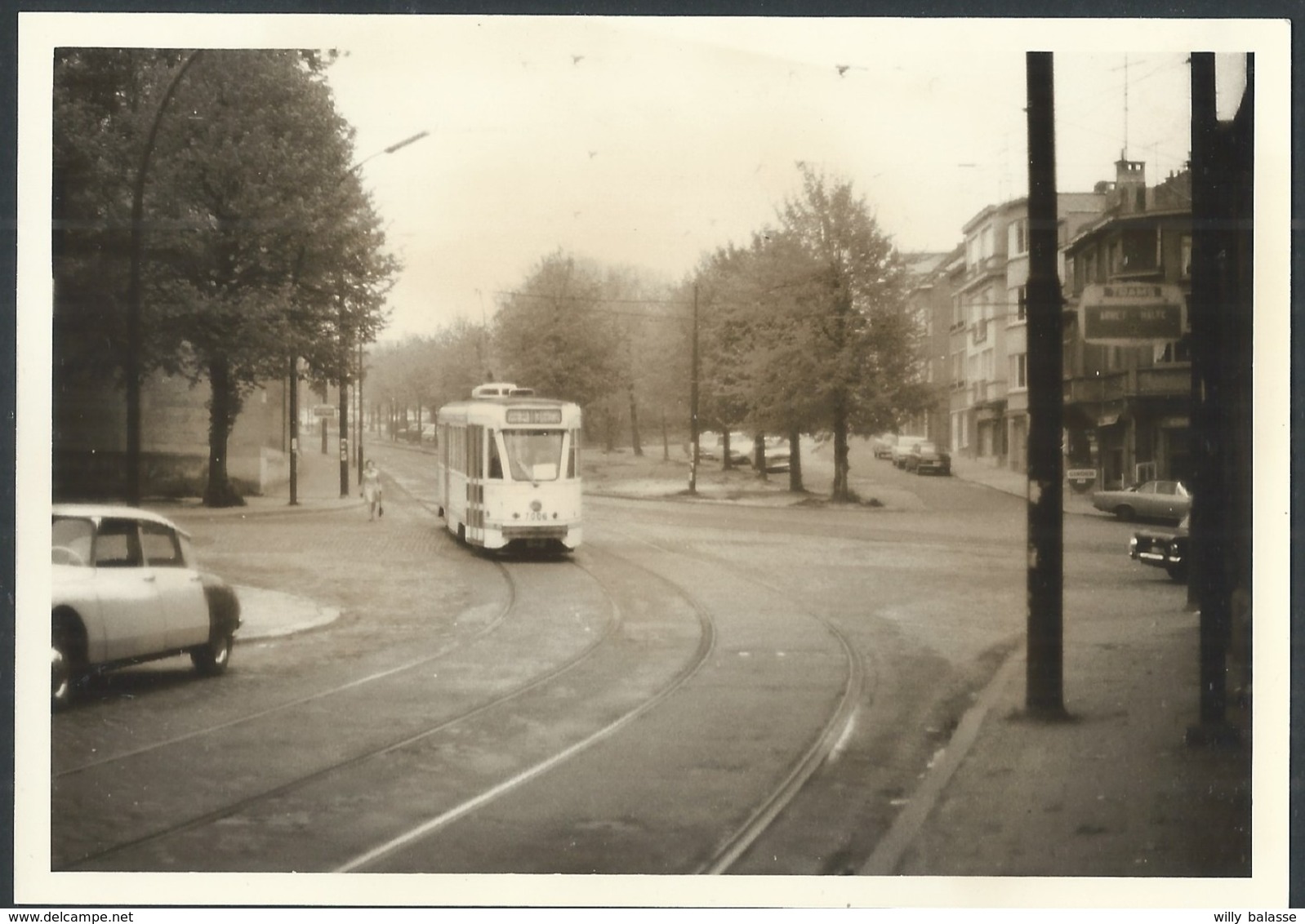 lot de 14 photos " Pré métro Bruxelles " 1969/1970 tram +++