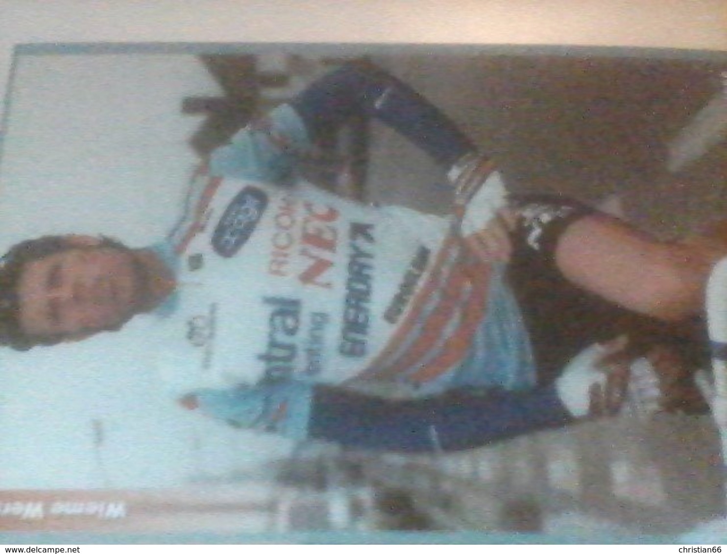 CYCLISME 1988 - WIELRENNEN - RADSPORT- CYCLING- CICLISMO : WERNER WIEME  TEAM INTRAL RENTING - Cycling