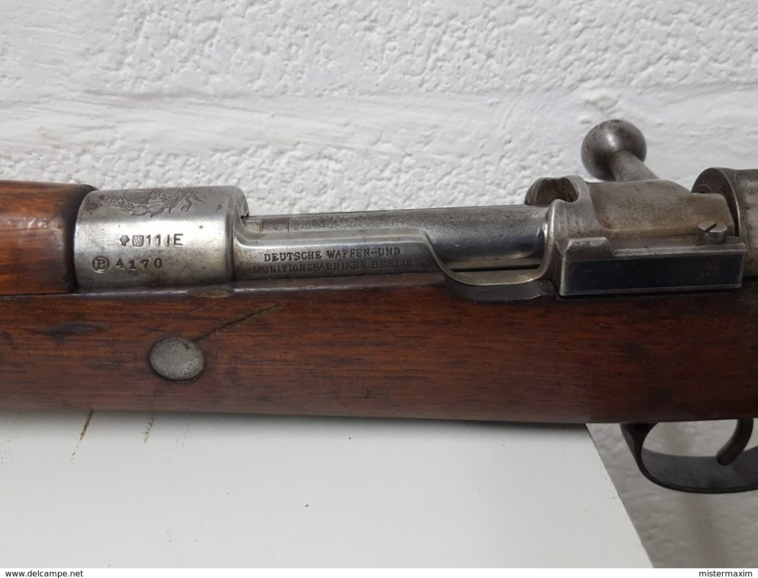 Fusil Mauser Uruguay Mod 1908(neutralisé) - Sammlerwaffen