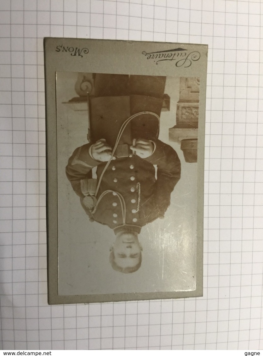 19Q - CDV Carabinier Cycliste Chapi A Scutenaire Mons - Guerre, Militaire