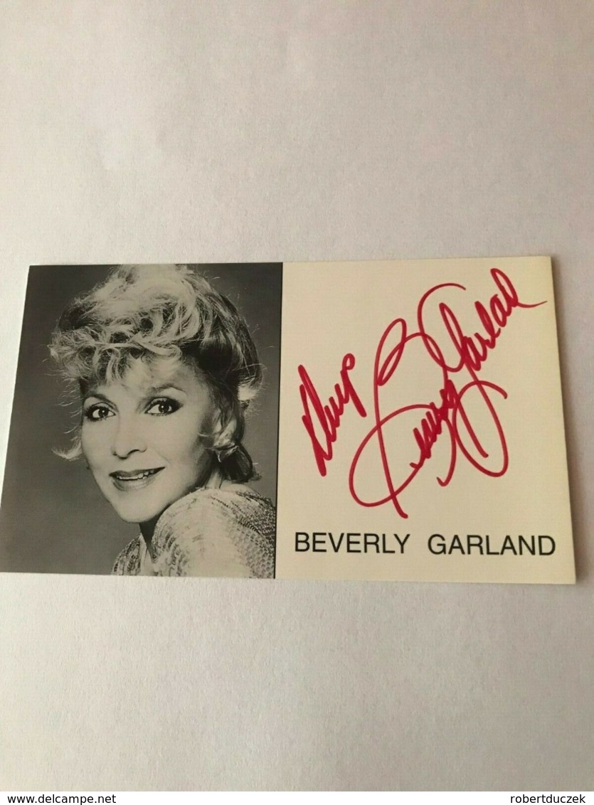 Beverly Garland Hand Signed Photo Autograph 10x15 Cm - Fotos Dedicadas