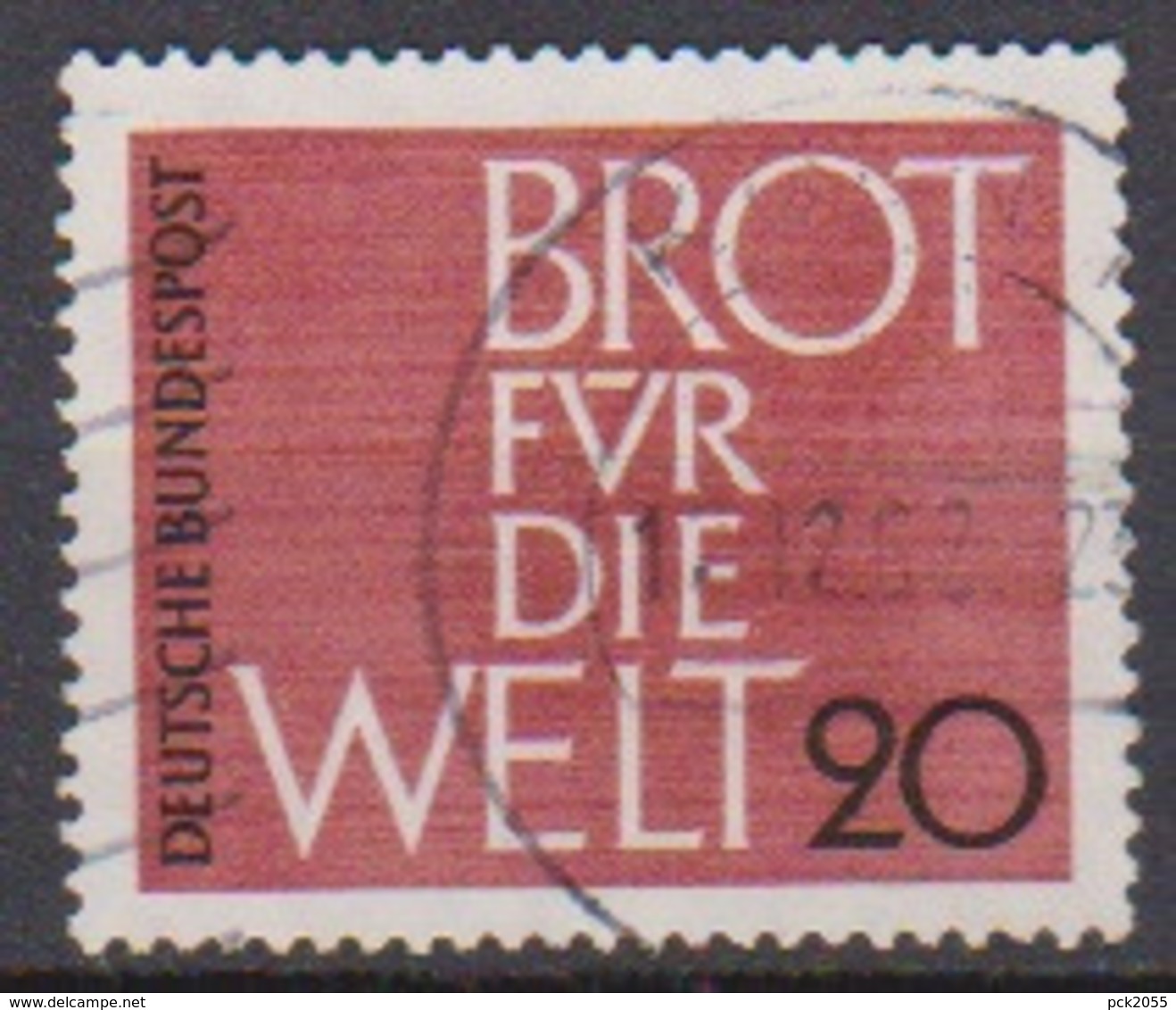 BRD 1962 MiNr.389 Brot Für Die Welt ( A638 ) Günstige Versandkosten - Gebraucht