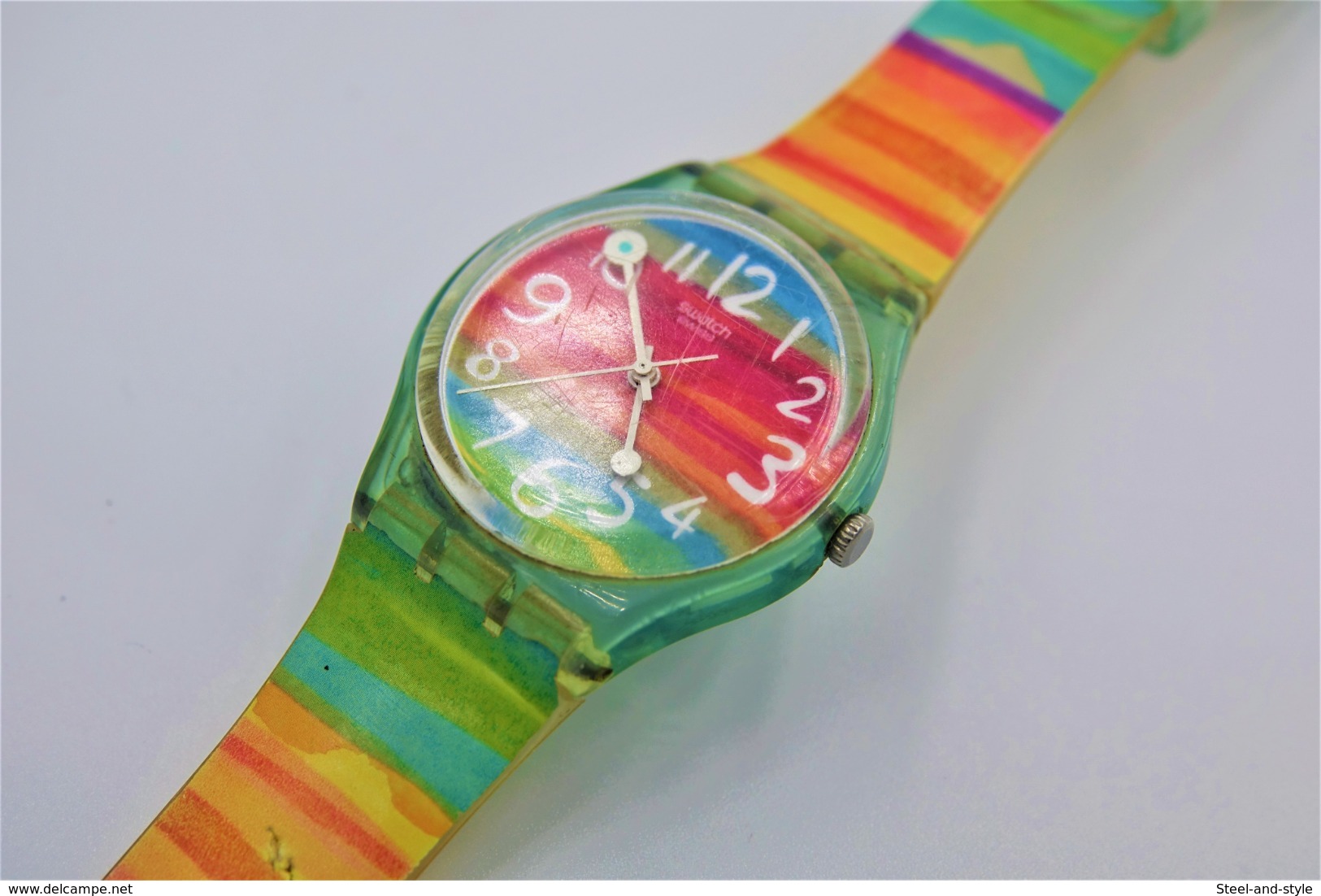 Watches : SWATCH - Swatch The Originals Color The Sky Nr. : GS124  - Original  - Running - Excelent 2004 - Horloge: Modern