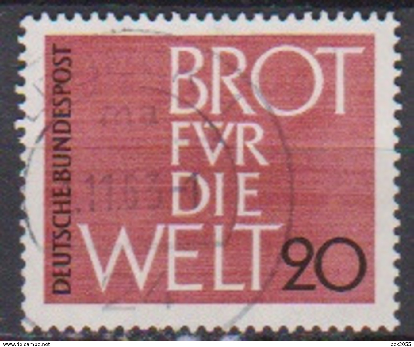 BRD 1962 MiNr.389 Brot Für Die Welt ( A639 ) Günstige Versandkosten - Gebraucht