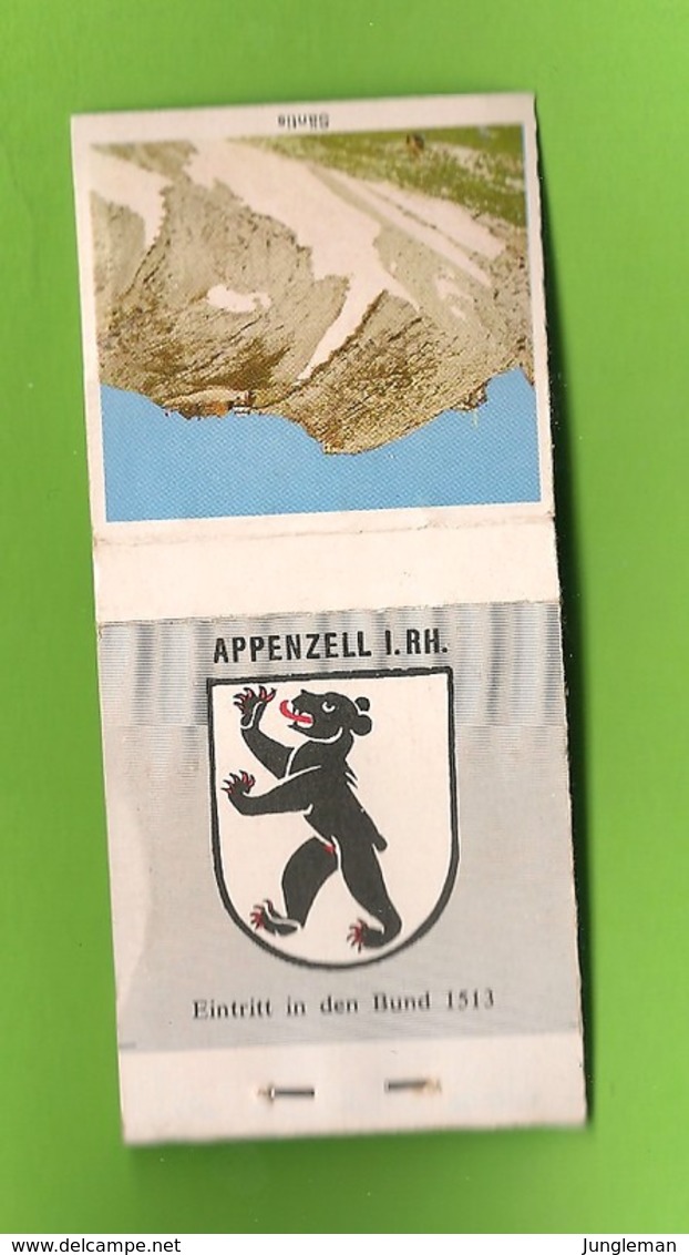 Pochette D'allumettes - Appenzell Rhodes Intérieures. Canton Suisse. Le Säntis. - Matchboxes