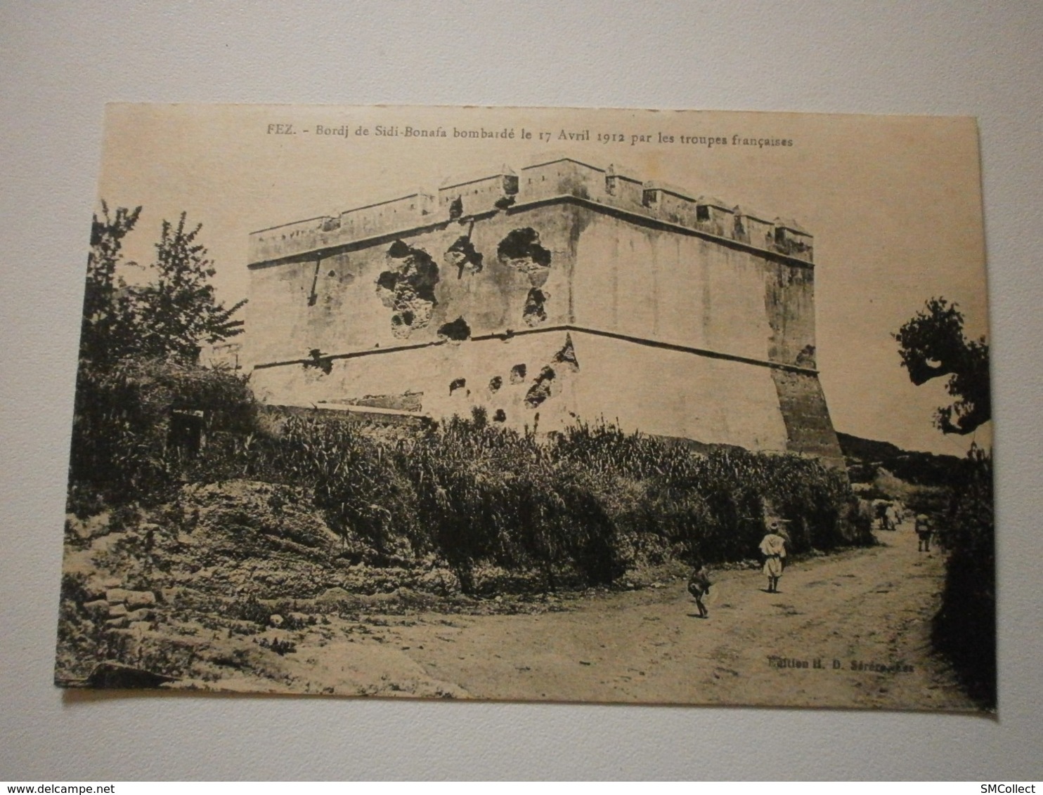 Maroc (guerre) Fez, Bordj De Sidi Bonafa Bombardé Le 17 Avril 1912 Par Les Troupes Françaises (8009) - Fez (Fès)