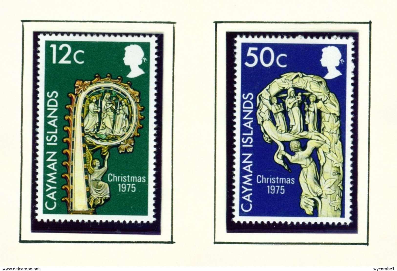 CAYMAN ISLANDS - 1975 Christmas Set Unmounted/Never Hinged Mint - Cayman Islands