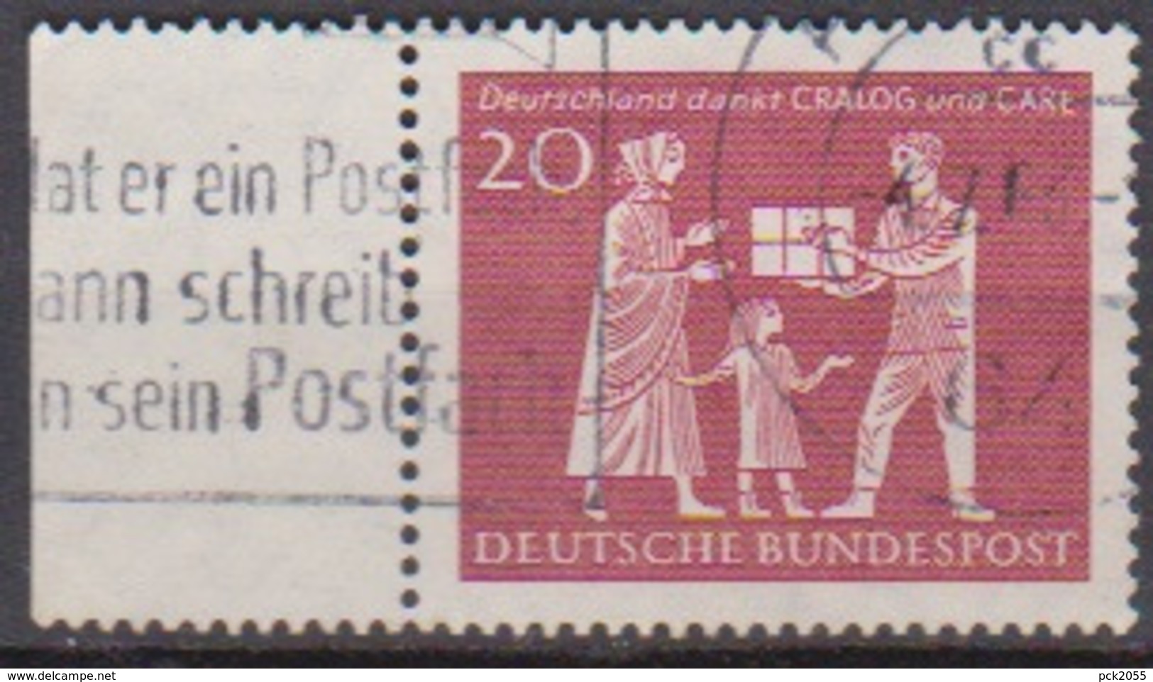 BRD 1963 MiNr.390 CRALOG Und CARE ( A641 ) Günstige Versandkosten - Used Stamps