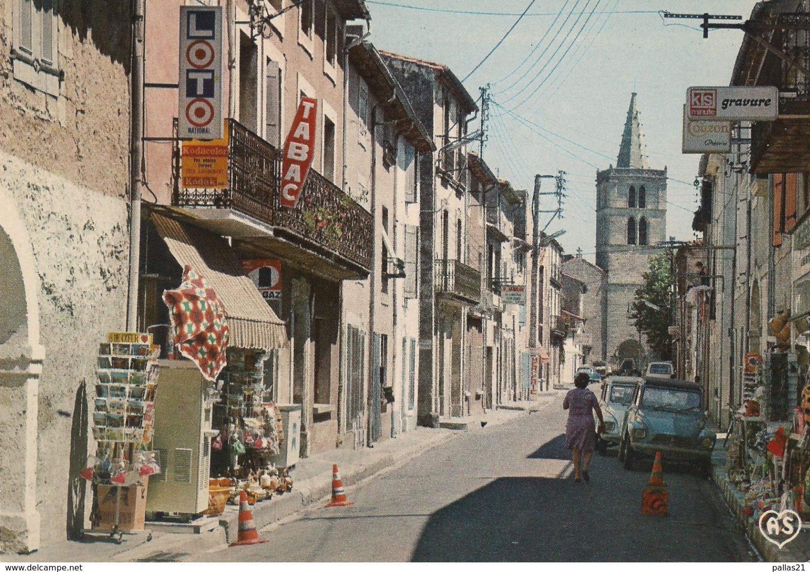 CP Voiture 3264 Serignan Plage-Citroën Dyane - PKW