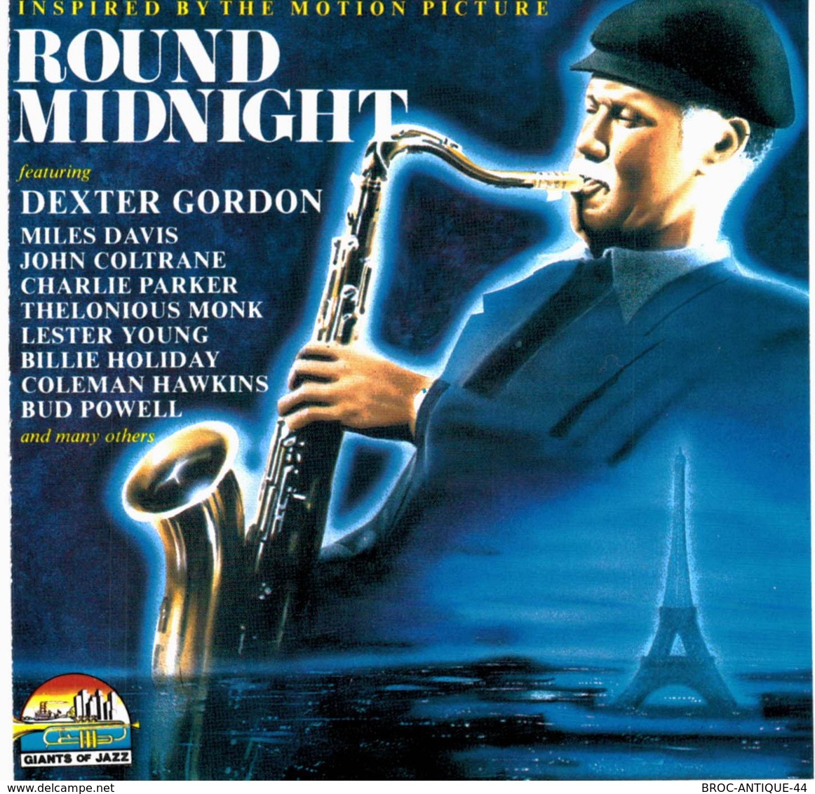 CD N°2437 - ROUND MIDNIGHT - COMPILATION 12 TITRES - Jazz