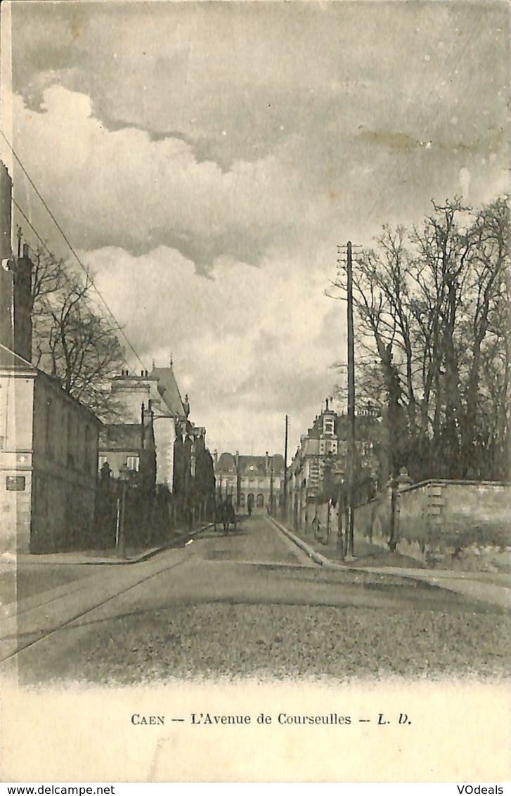 CPA - France - (14) Calvados - Caen - L'Avenue De Courseulles - Caen