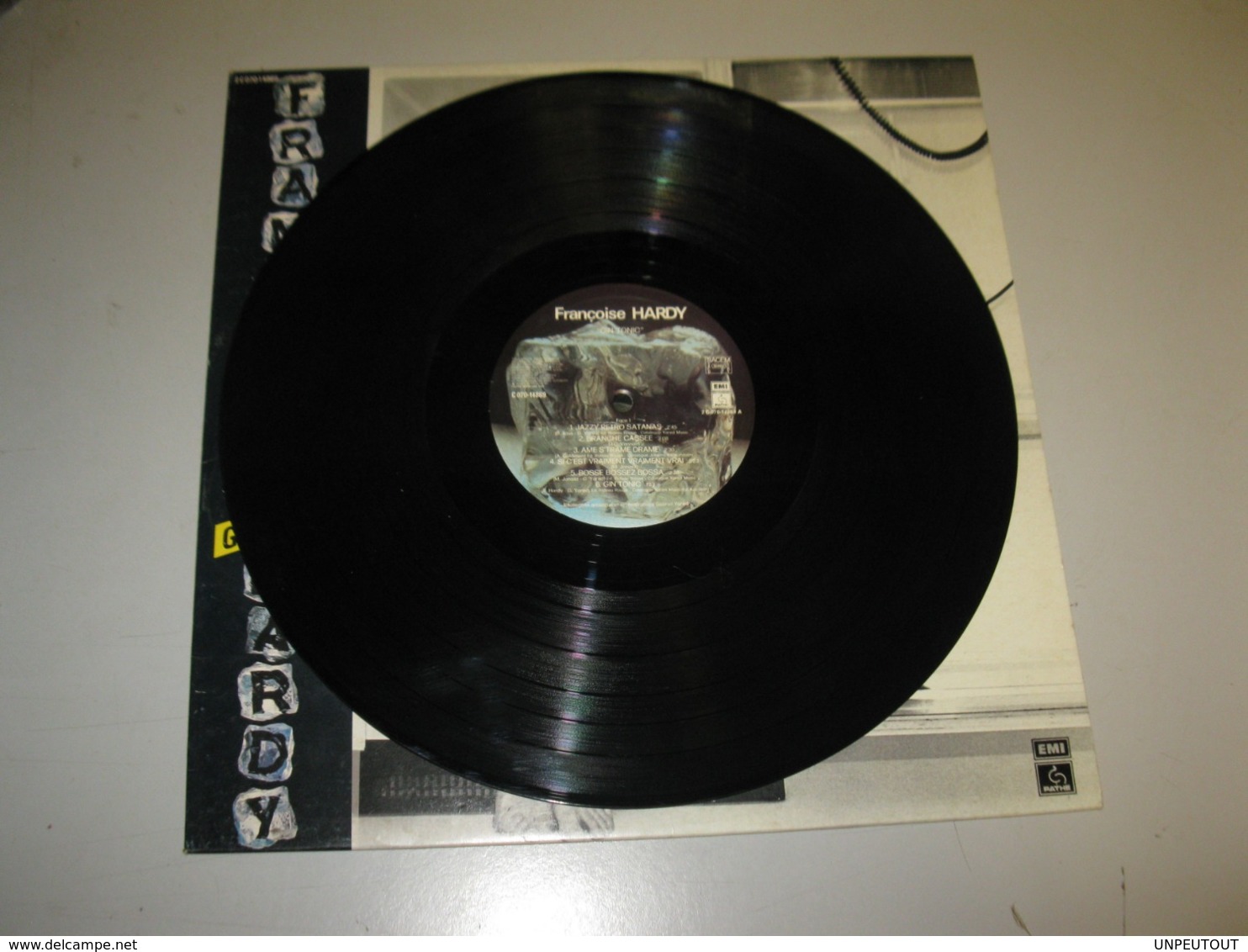 VINYLE FRANCOISE HARDY "GIN TONIC" 33 T PATHE / EMI (1980) - Autres - Musique Française