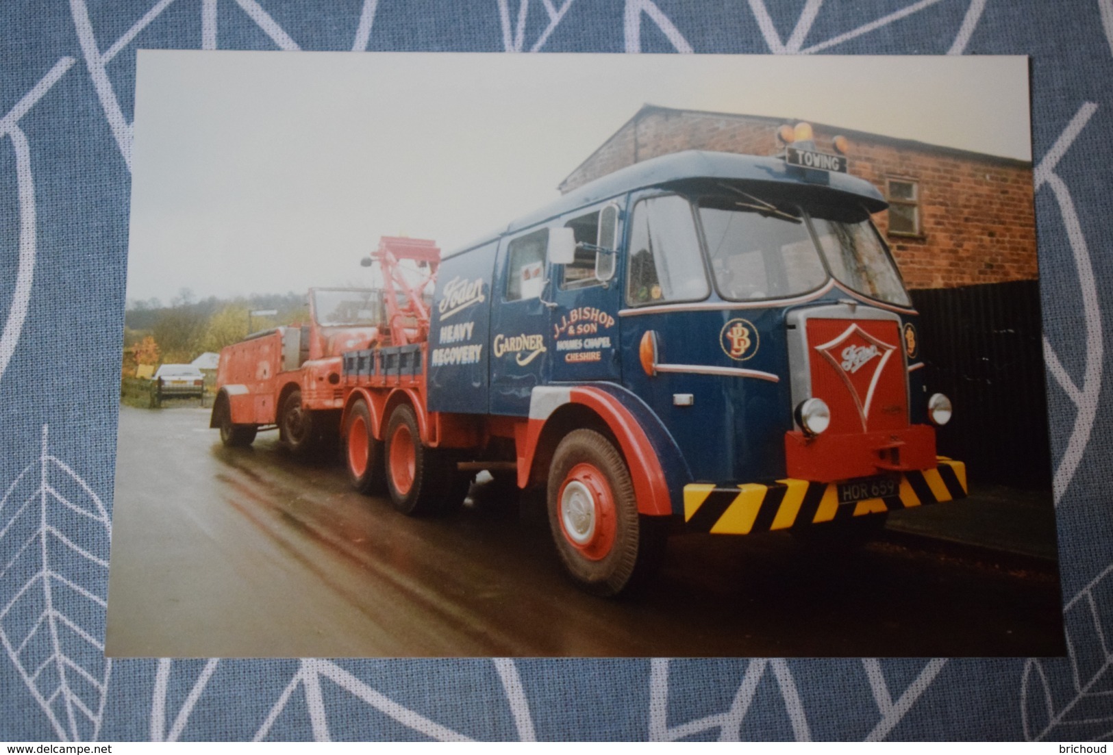 Dépanneuse Remorqueuse Tow Towing Truck Recovery Foden Gardner Bishop (HOR659) - Automobiles