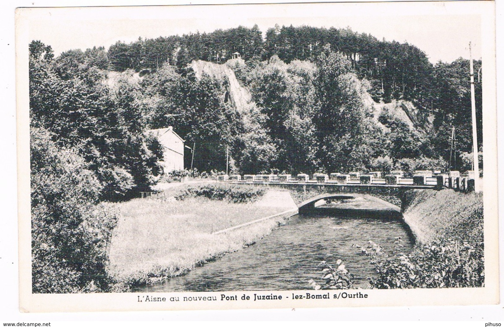B-7405   Les BOMAL S/ Ourthe : Pont De Juzaine - Erezée