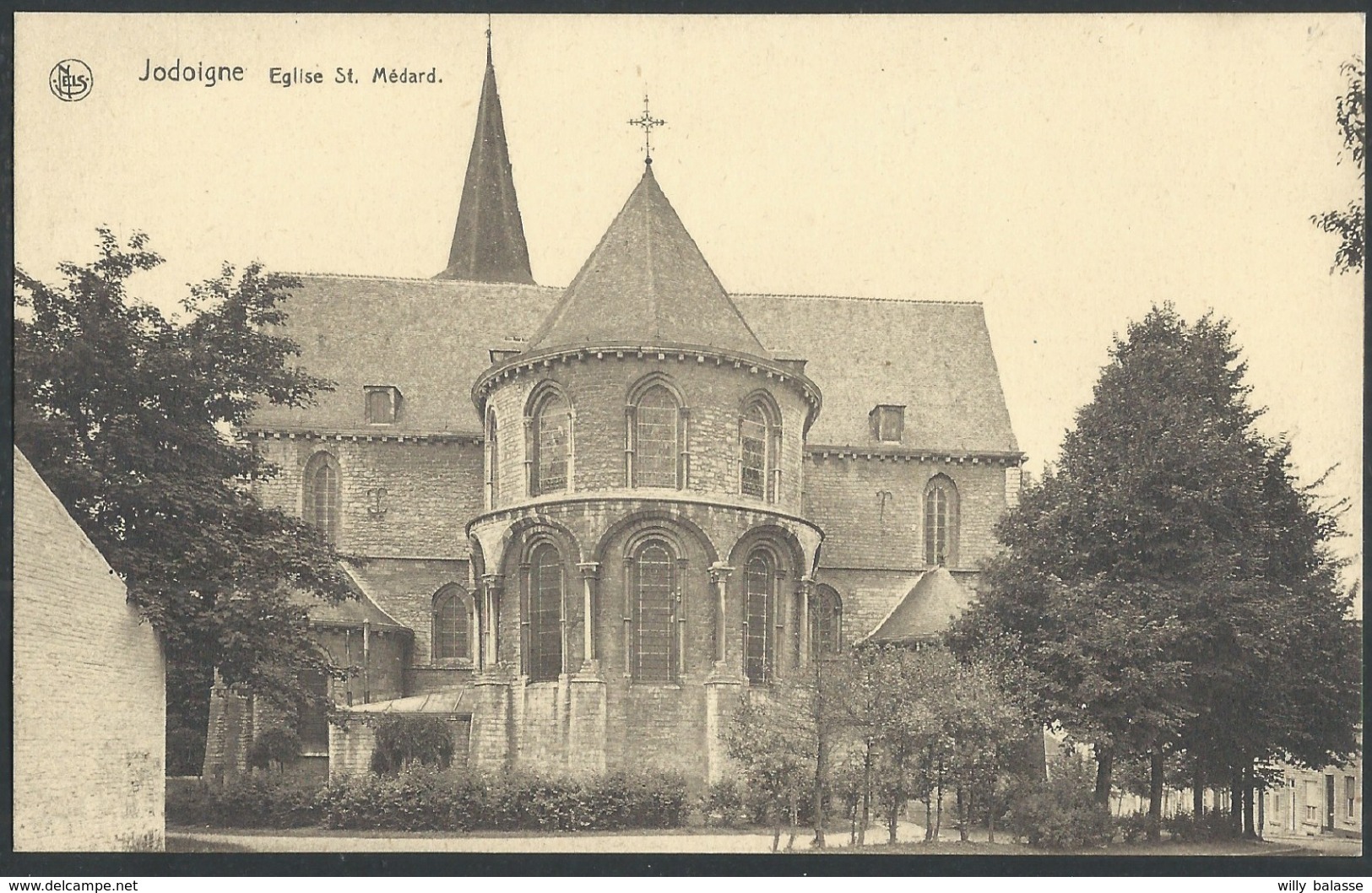 CPA Jodoigne Eglise St Médard - Jodoigne