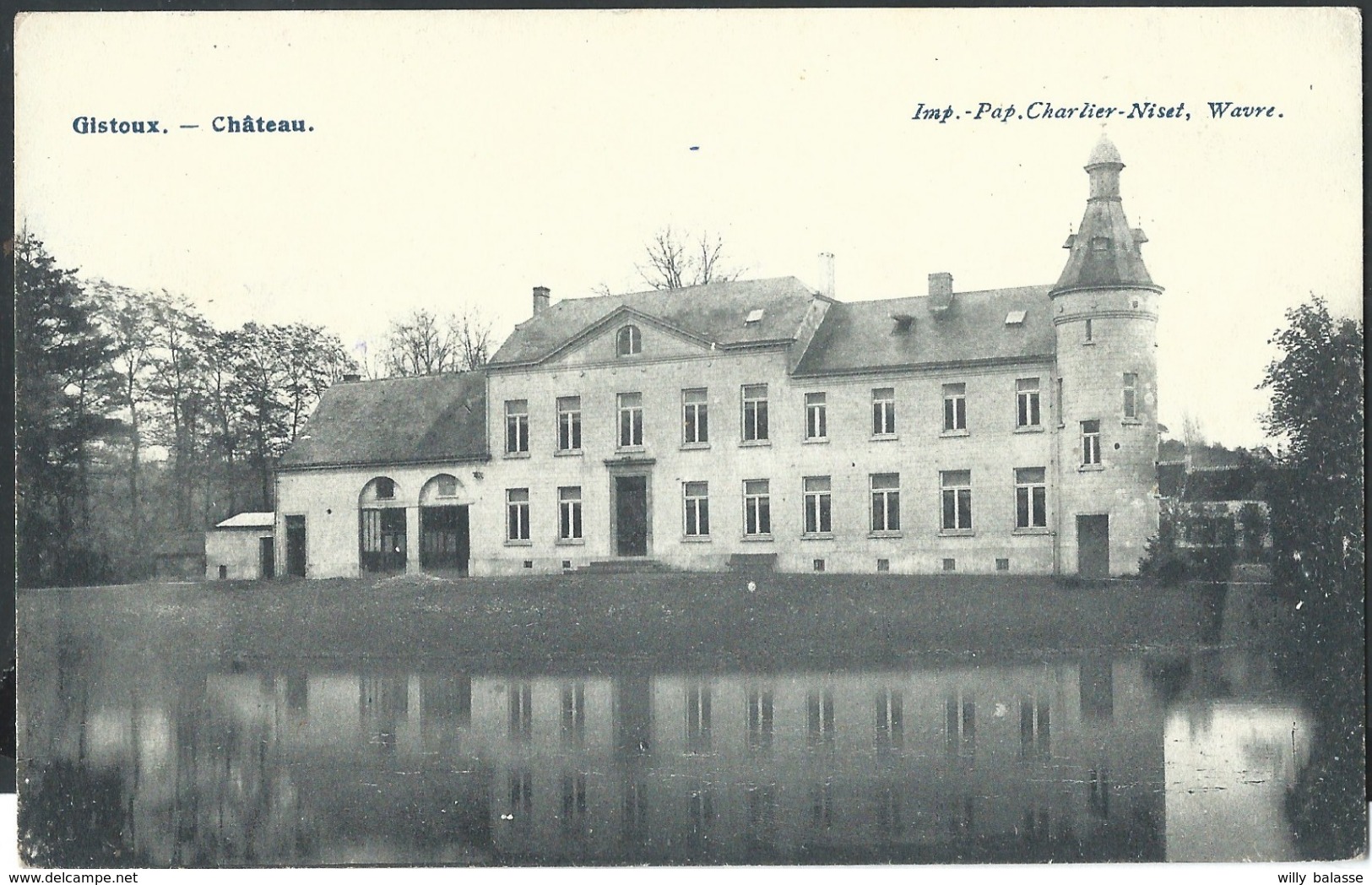 CPA Gistoux  Château - Chaumont-Gistoux