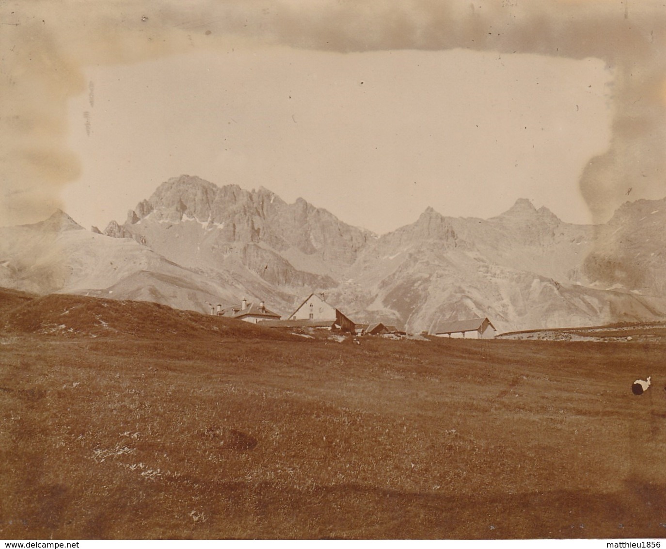 Photo Années 1900 LE LAUTARET - Col Du Galibier, L'aiguille (A214) - Autres & Non Classés