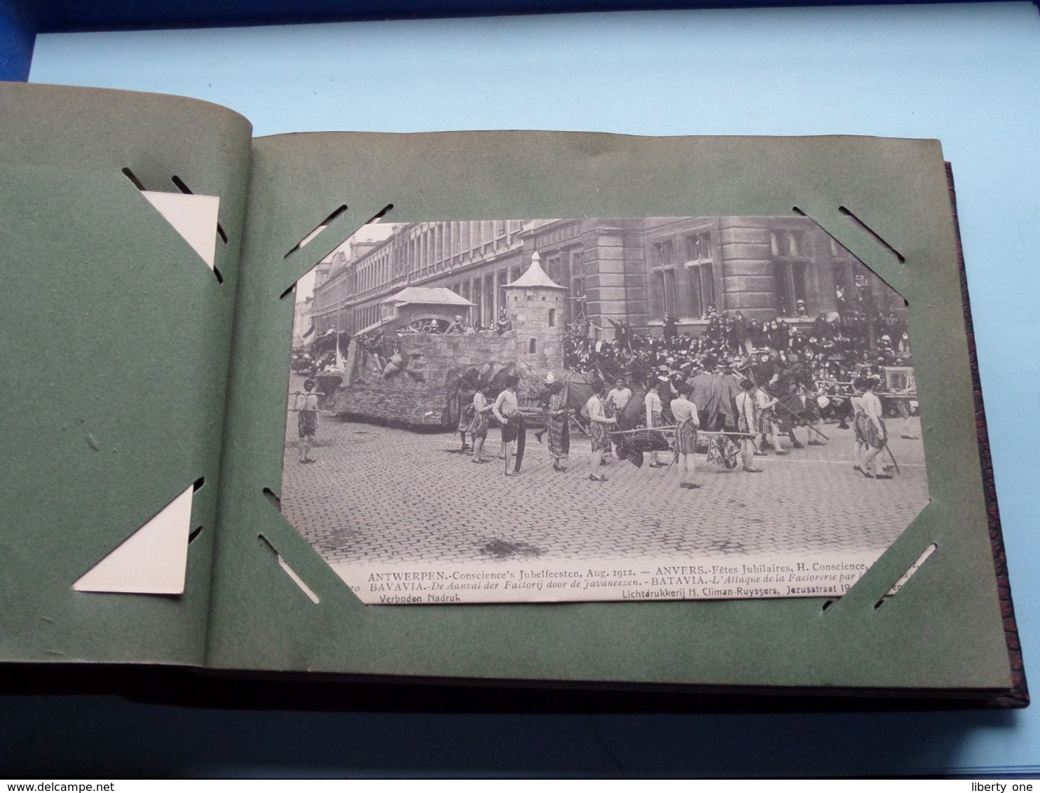 Klein Oud ALBUM > CONSCIENCE Feesten > 50 CP / PK ( ANTWERPEN Anvers Amberes ) Anno 1912 ( zie foto's ) !