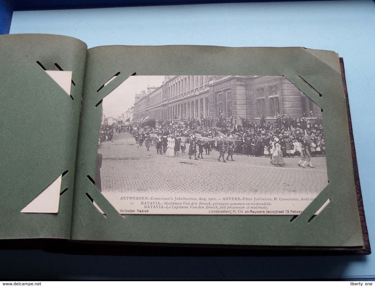 Klein Oud ALBUM > CONSCIENCE Feesten > 50 CP / PK ( ANTWERPEN Anvers Amberes ) Anno 1912 ( zie foto's ) !