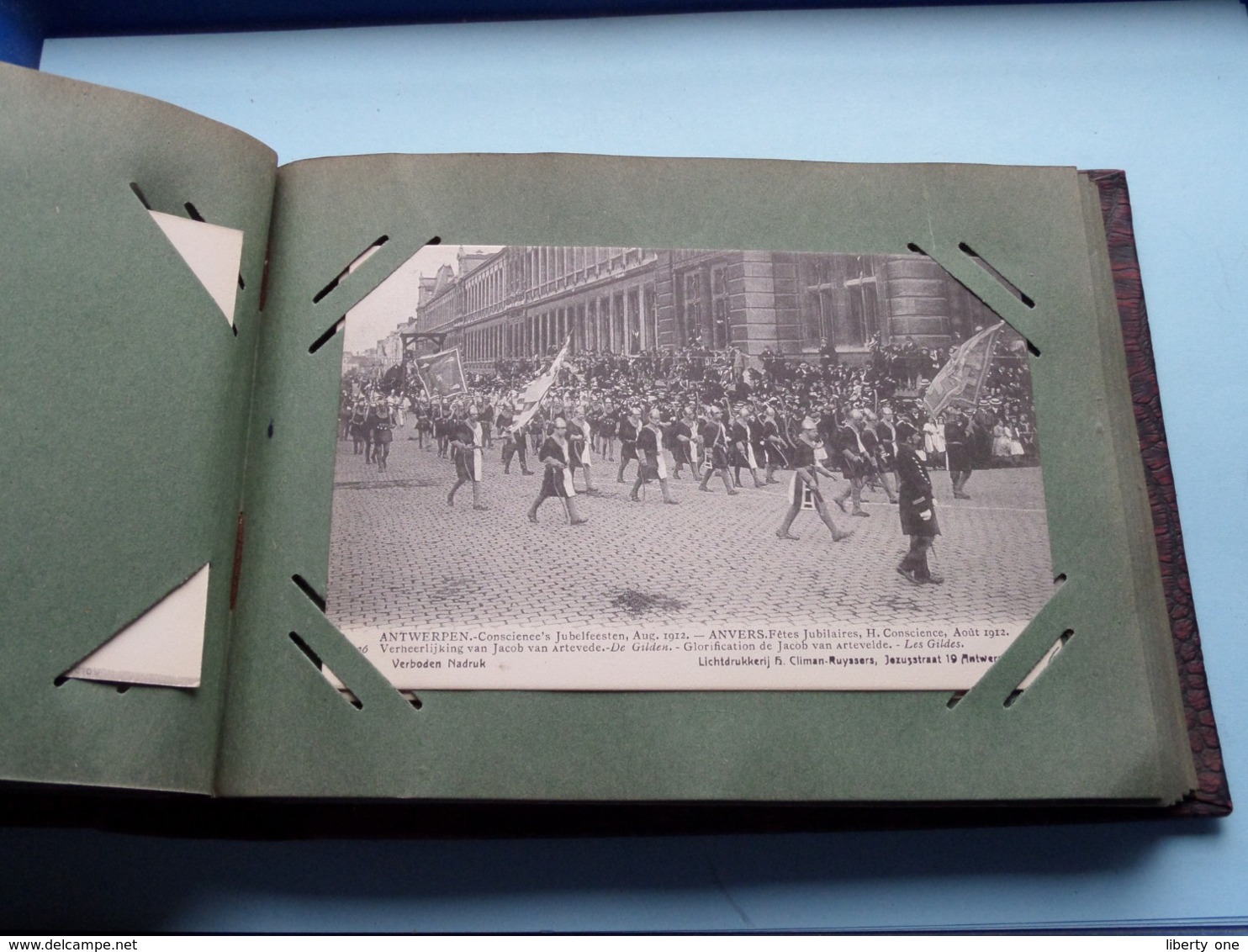 Klein Oud ALBUM > CONSCIENCE Feesten > 50 CP / PK ( ANTWERPEN Anvers Amberes ) Anno 1912 ( zie foto's ) !