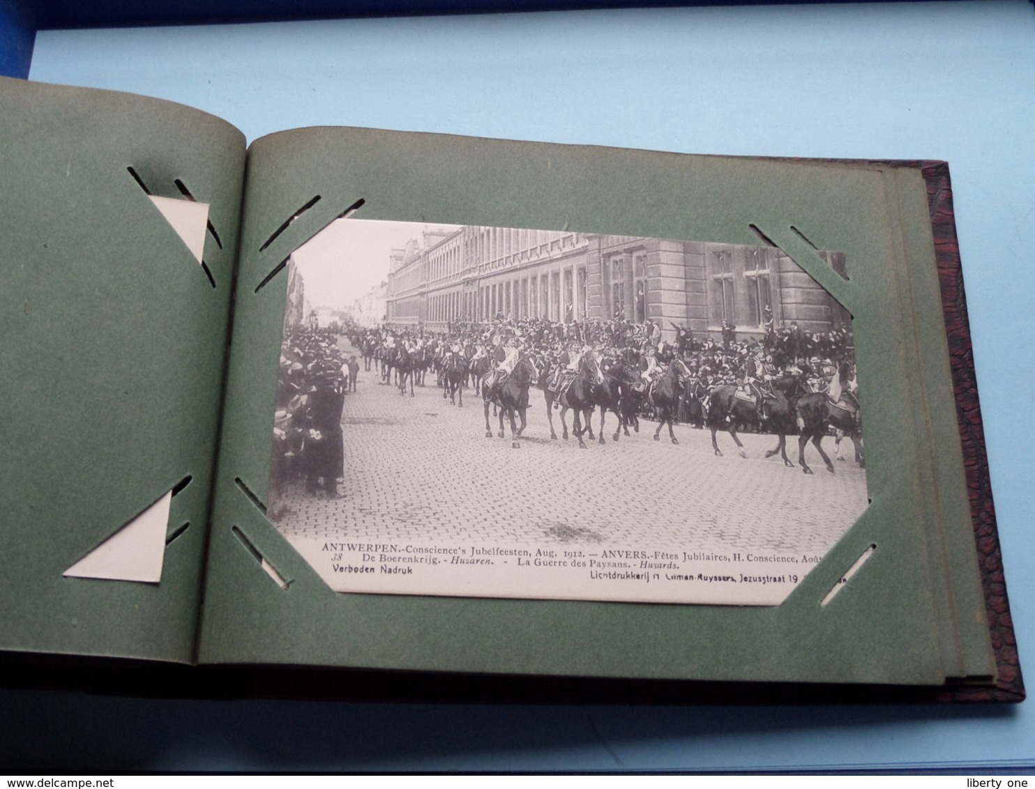 Klein Oud ALBUM > CONSCIENCE Feesten > 50 CP / PK ( ANTWERPEN Anvers Amberes ) Anno 1912 ( zie foto's ) !