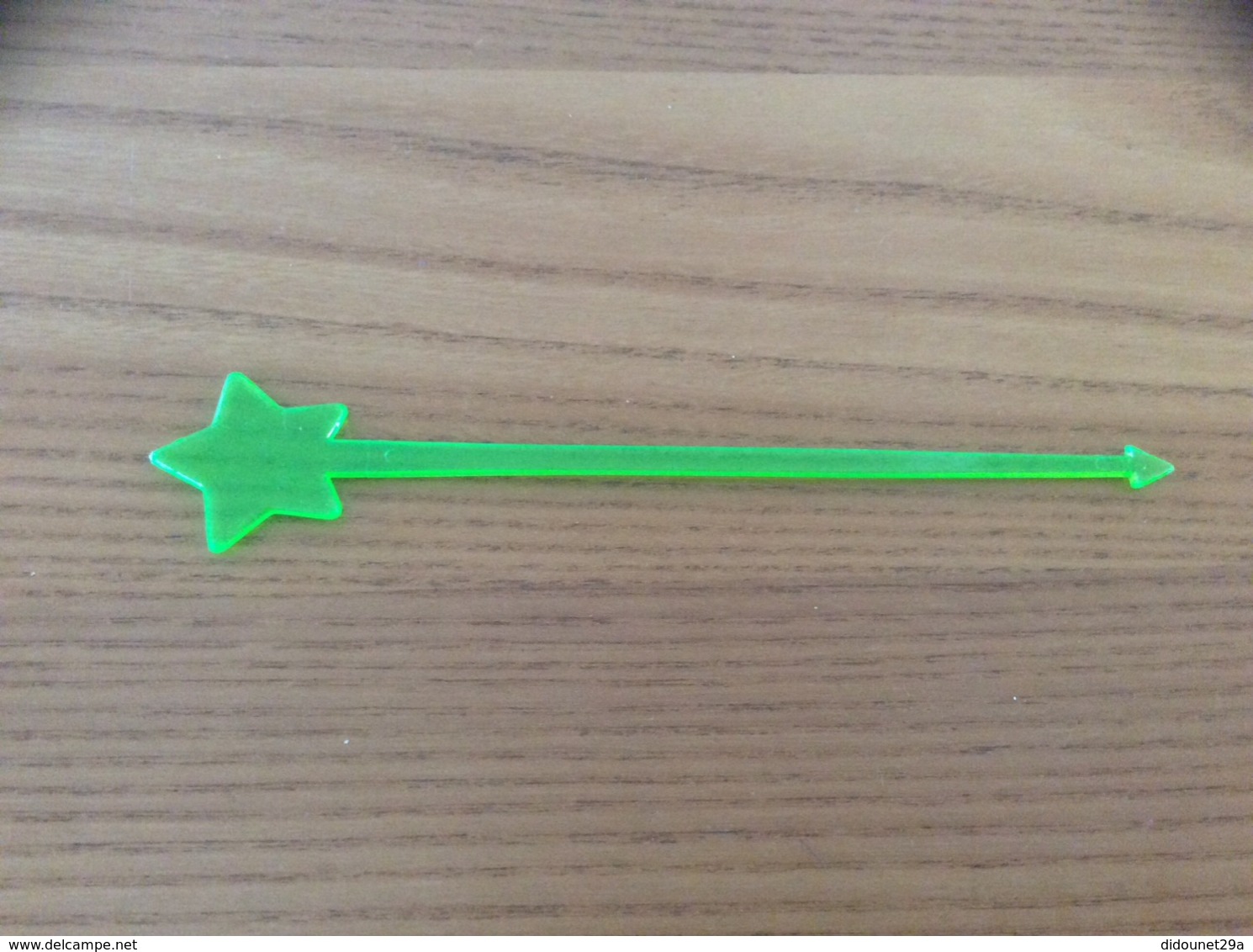 Touilleur "étoile" (vert) - Swizzle Sticks