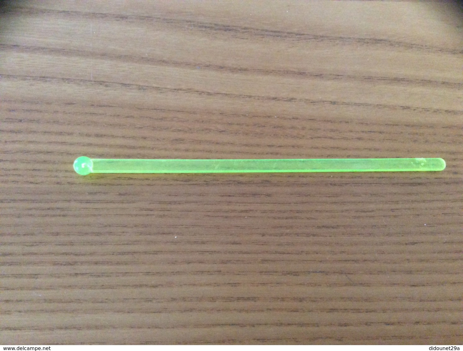 Touilleur "bâton" (jaune Transparent) - Swizzle Sticks