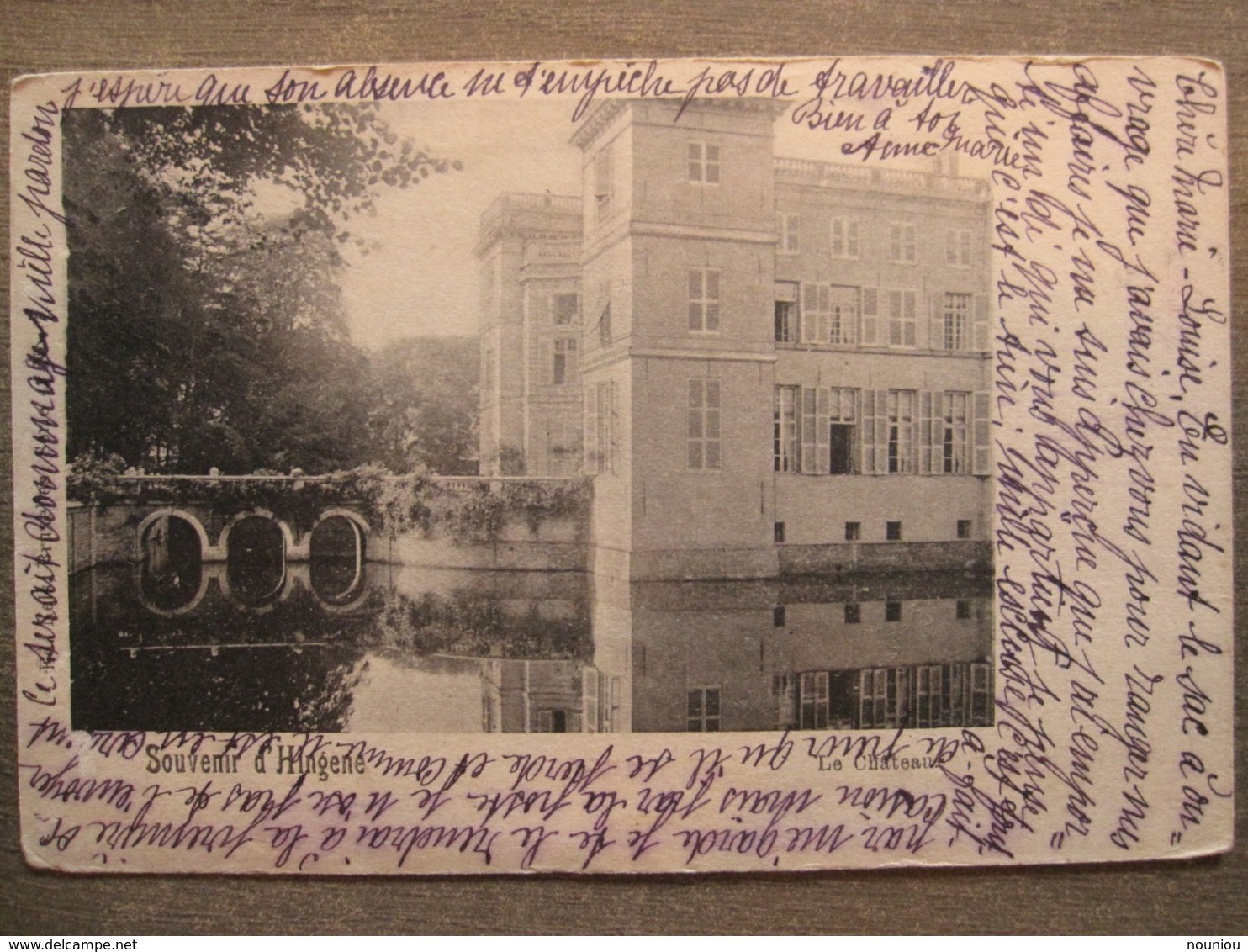 Cpa Bornem Bornhem Malines - Souvenir D'Hingene - Chateau - 1906 - Bornem