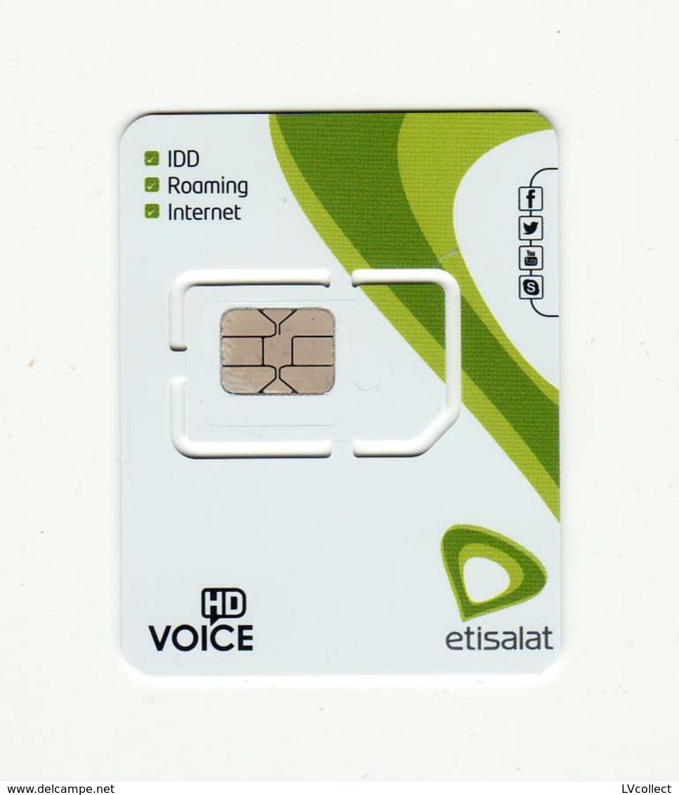 SRI LANKA Etisalat GSM SIM MINT - Sri Lanka (Ceylon)