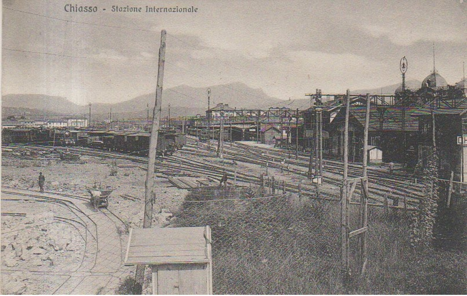 SVIZZERA SWITZERLAND SUISSE - CHIASSO - STAZIONE INTERNAZIONALE - 1927 - Chiasso