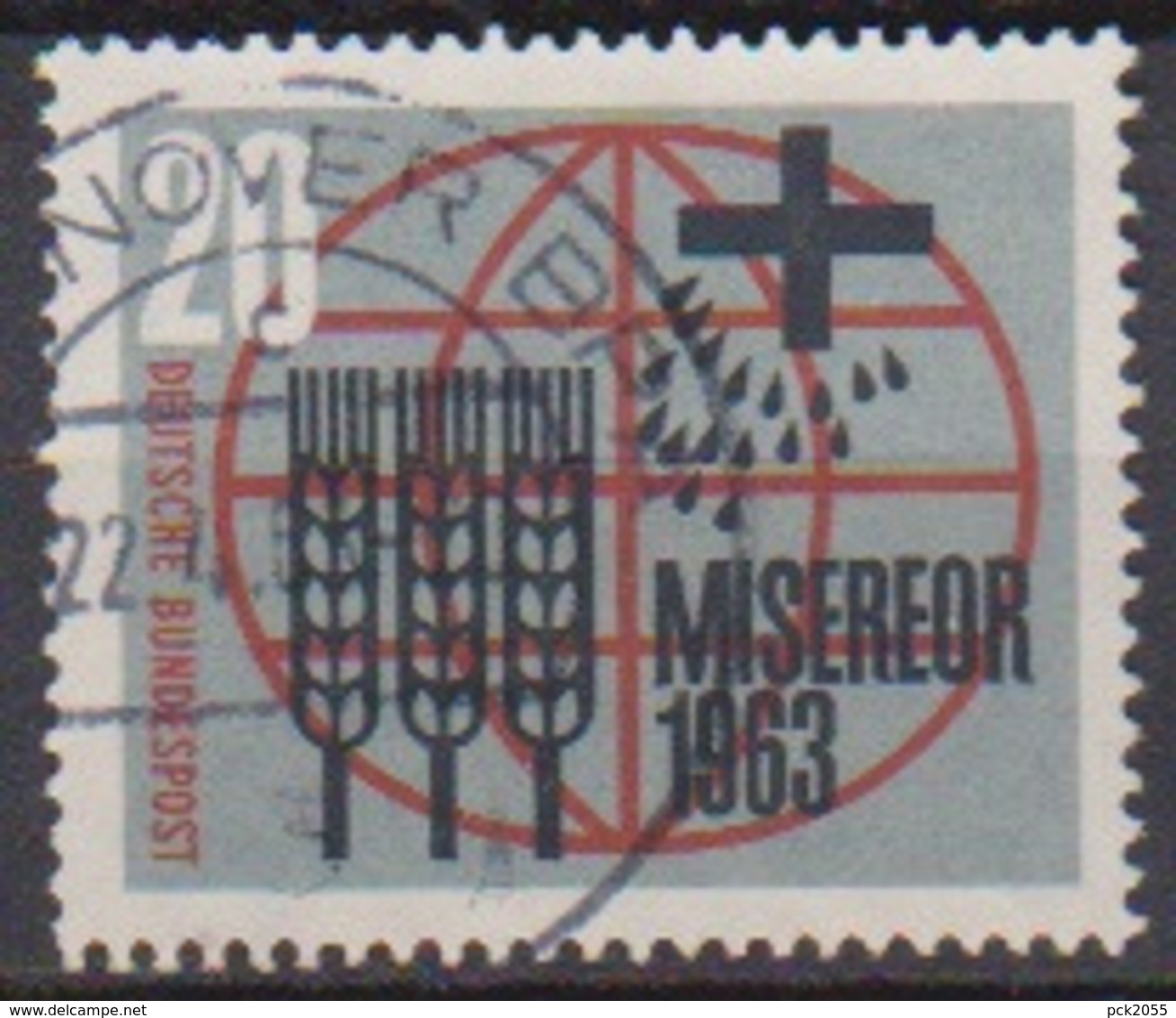 BRD 1963 MiNr.391 Misereor ( A649 ) Günstige Versandkosten - Gebraucht