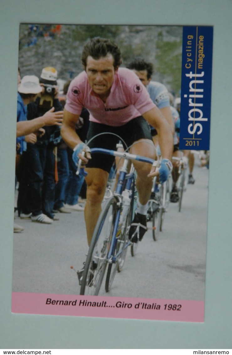 CYCLISME: CYCLISTE : BERNARD HINAULT - Cyclisme