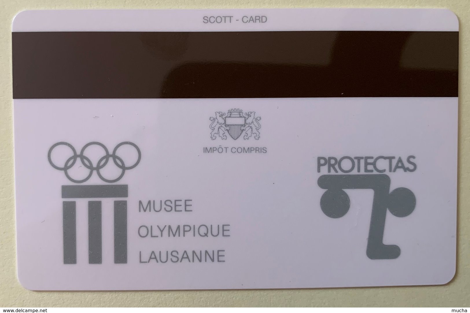 9043 - Hidy & Howdy Mascottes Jeux Olympiques Calgary 1988 Carte Entrée Musée Olympique Lausanne - Autres & Non Classés