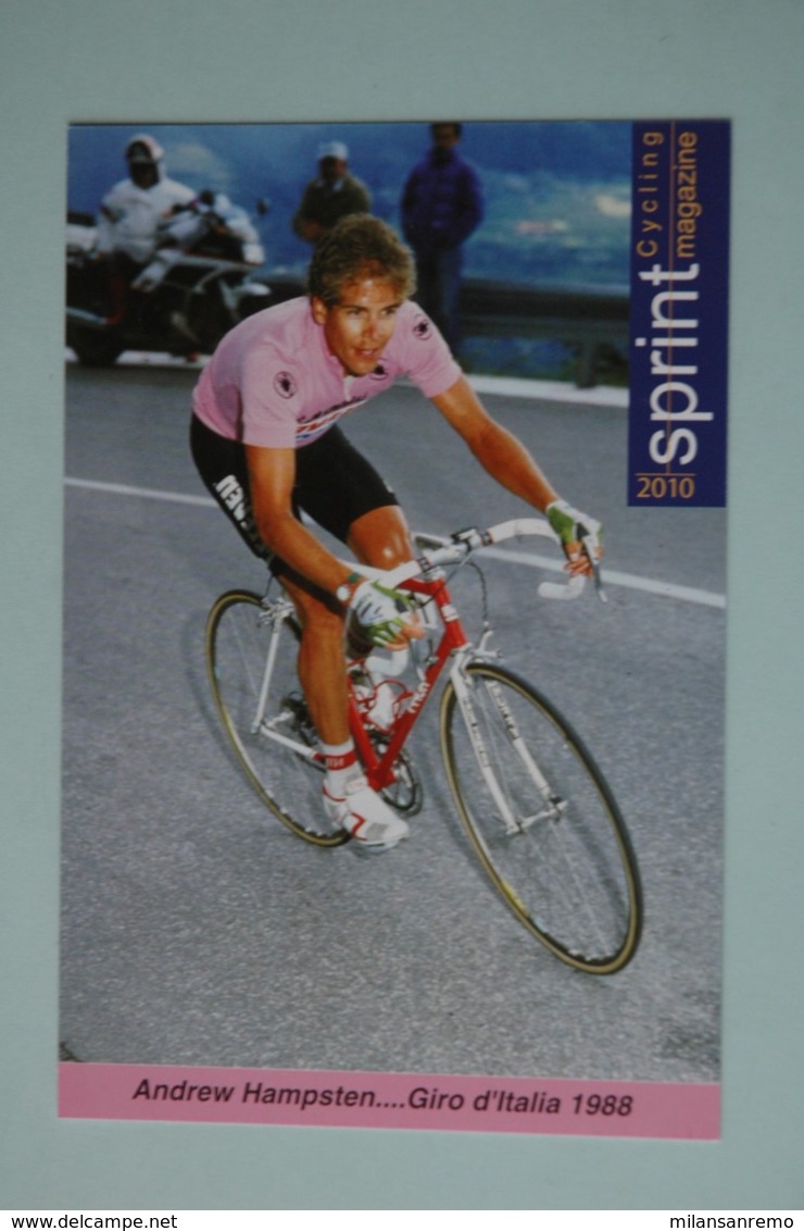 CYCLISME: CYCLISTE : ANDREW HAMPSTEN - Cyclisme