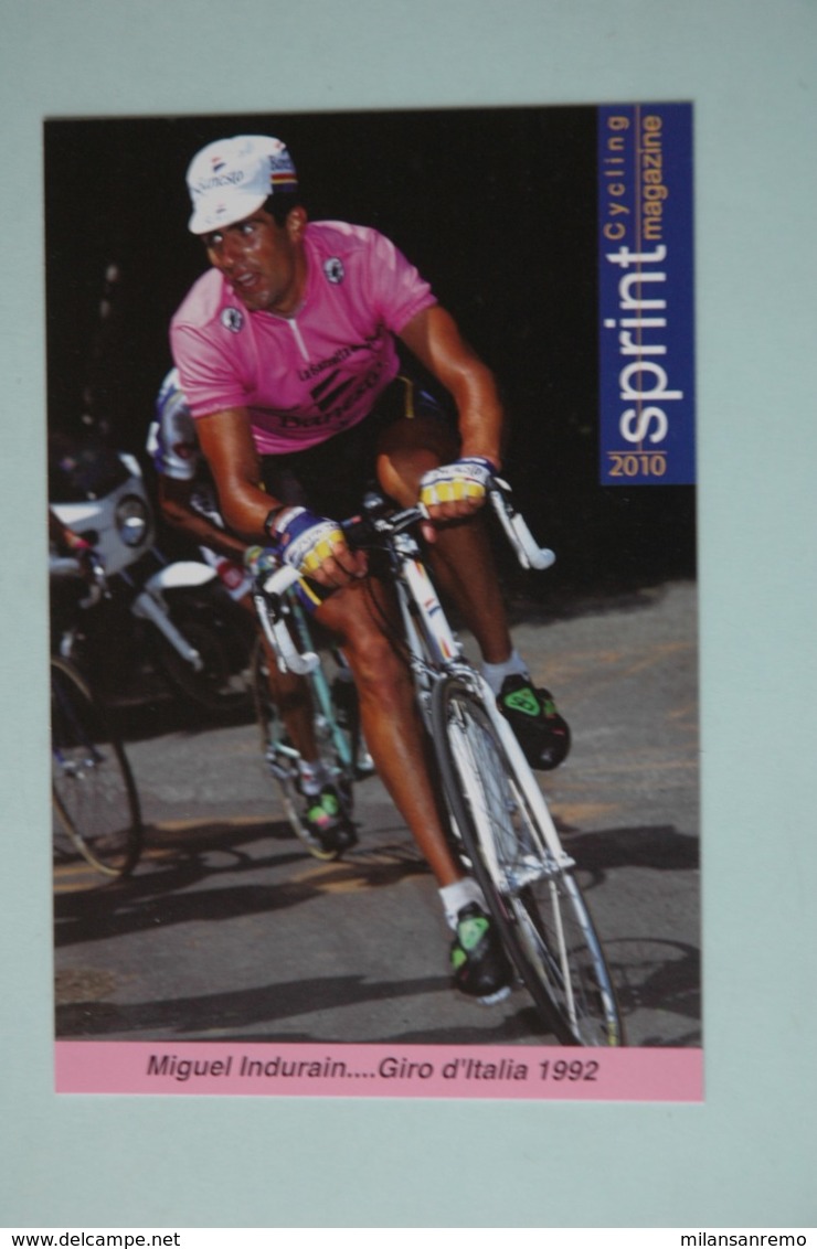 CYCLISME: CYCLISTE : MIGUEL INDURAIN - Cyclisme