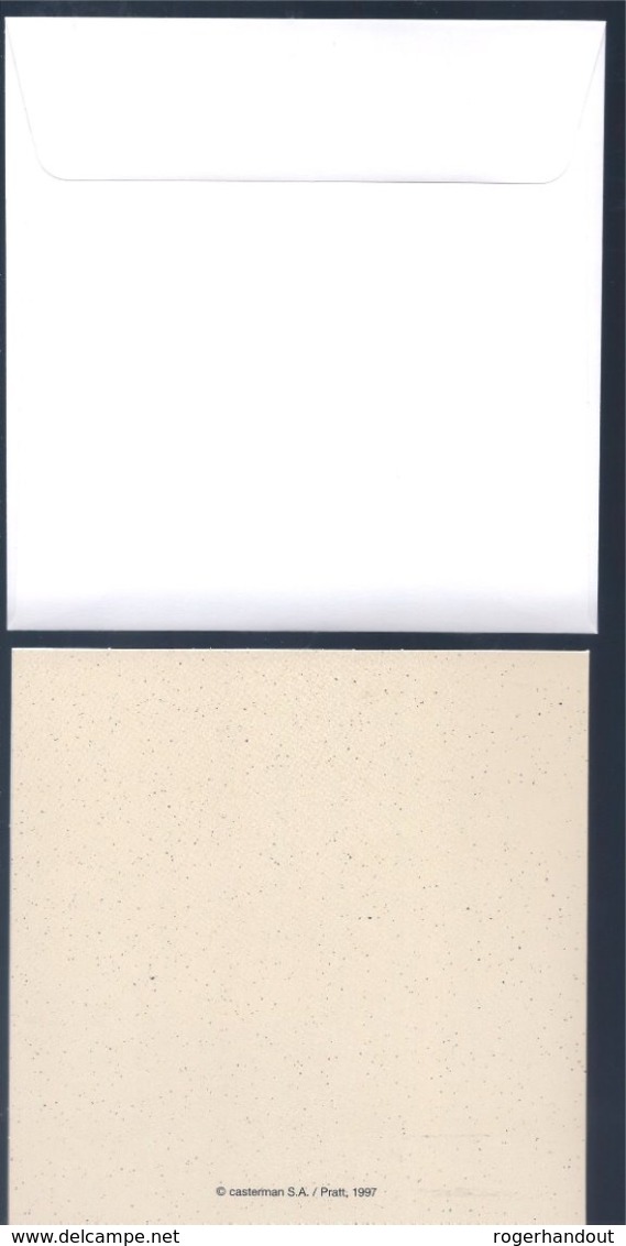Casterman 1997: Portfolio Pratt (15x15 cm² / 6 cartes + enveloppes)