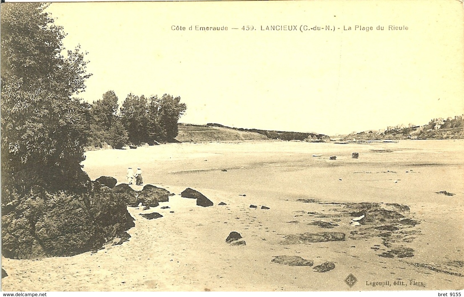 22 LANCIEUX LA PLAGE DU RIEULE COTE D EMERAUDE - Lancieux