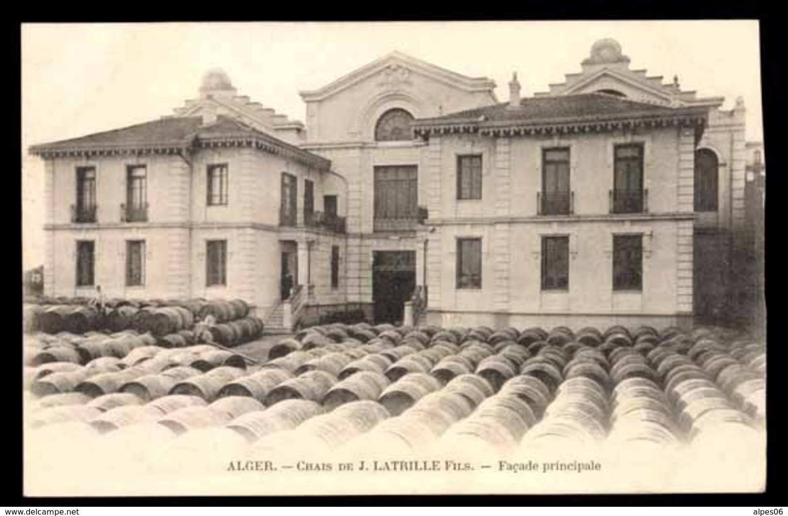 ALGERIE, Alger, Chais De J. Latrille Fils, Facade Principale - Algiers