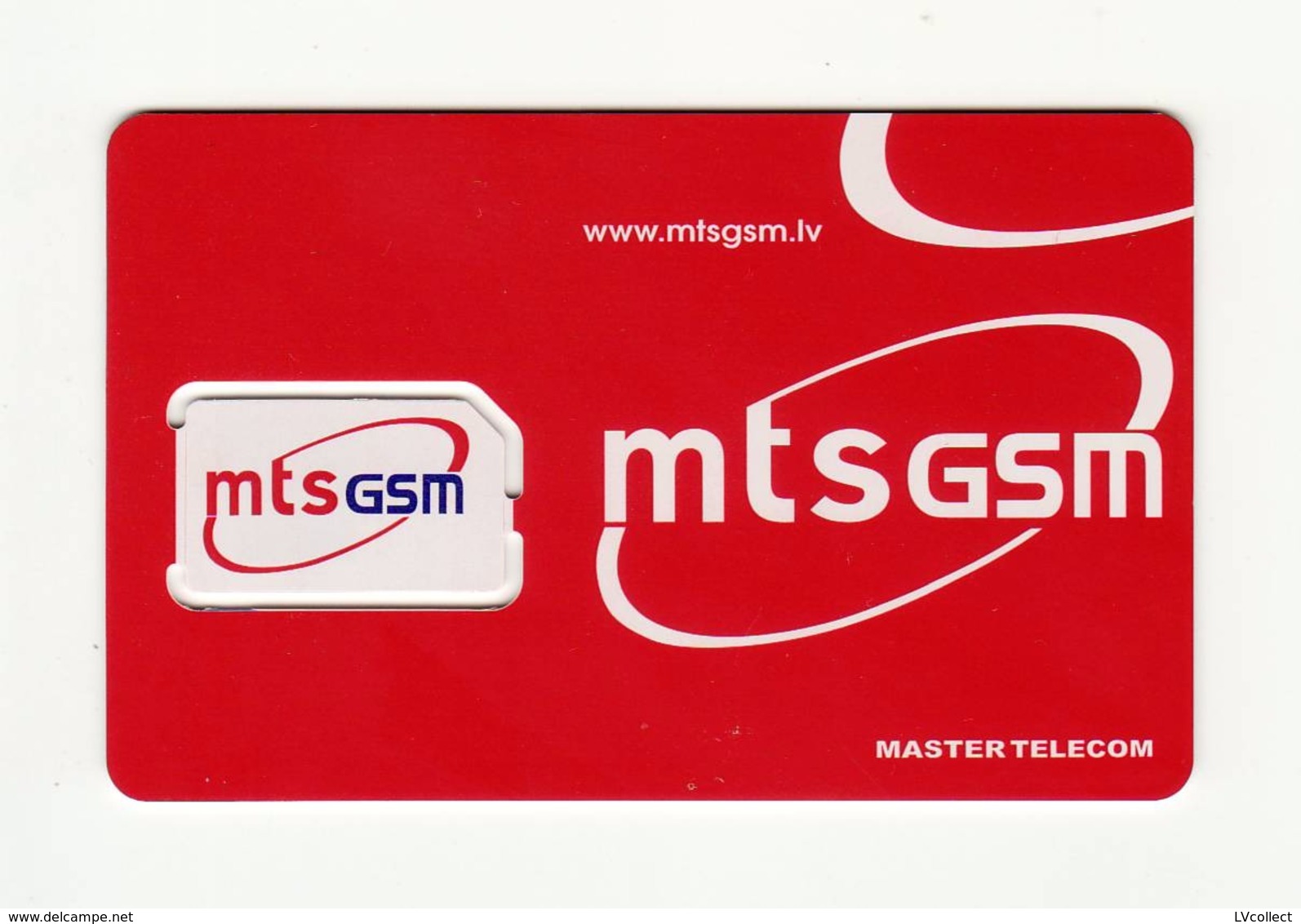 LATVIA MTS GSM SIM MINT - Lettonie