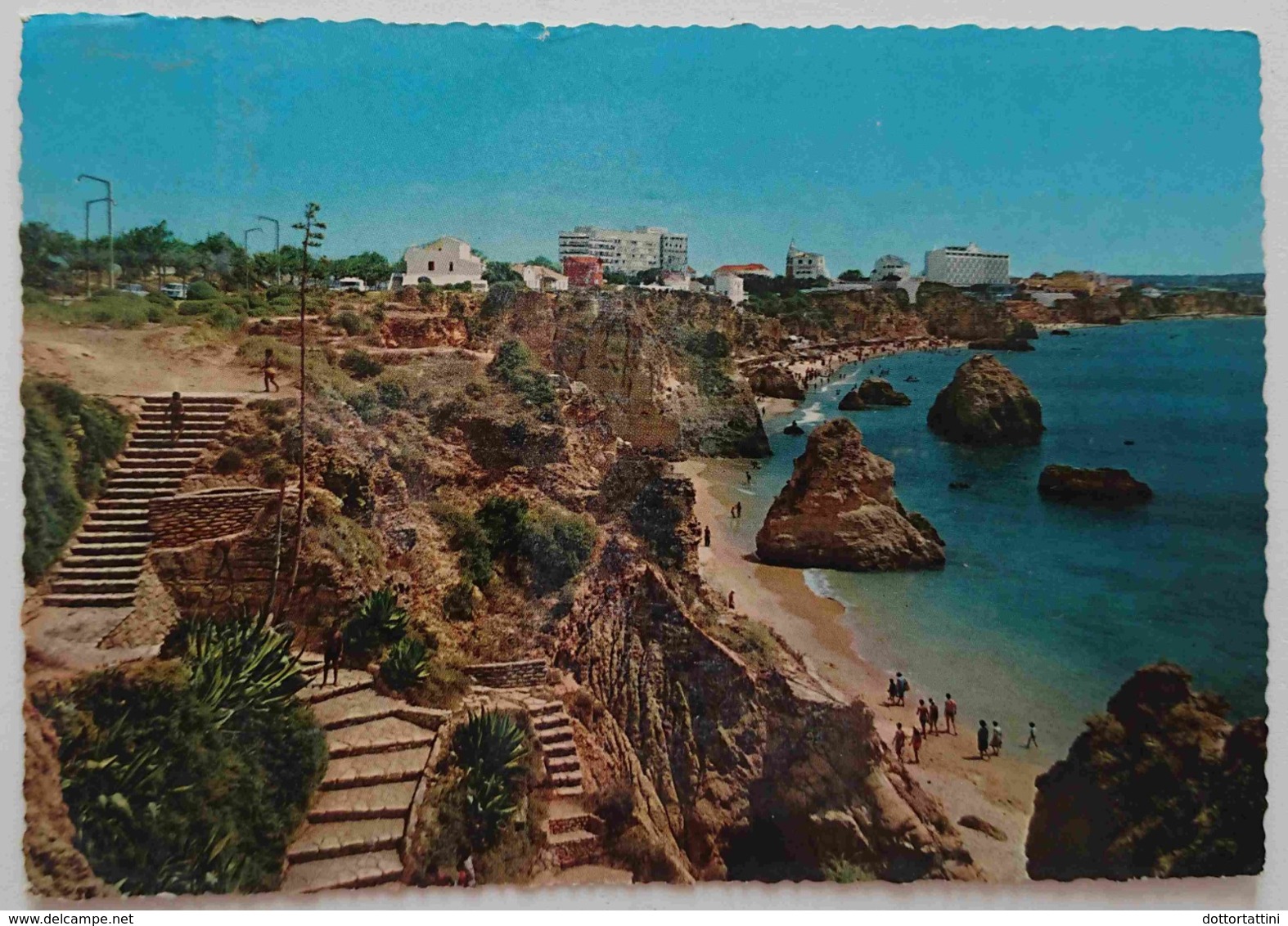 ALGARVE - ROCHA, Vista Parcial Da Praia -Beach, Plage, Spiaggia  - Vg - Altri & Non Classificati