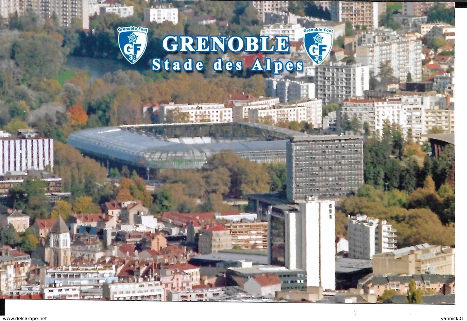 STADE DES ALPES RUGBY FOOTBALL  GRENOBLE  ESTADIO - STADIUM STADIO - Rugby