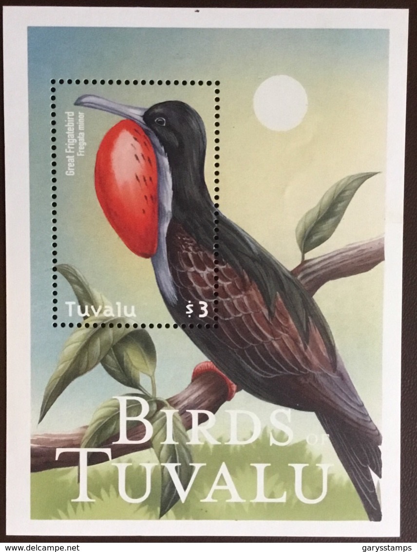 Tuvalu 2000 Birds Frigatebird Minisheet MNH - Autres & Non Classés