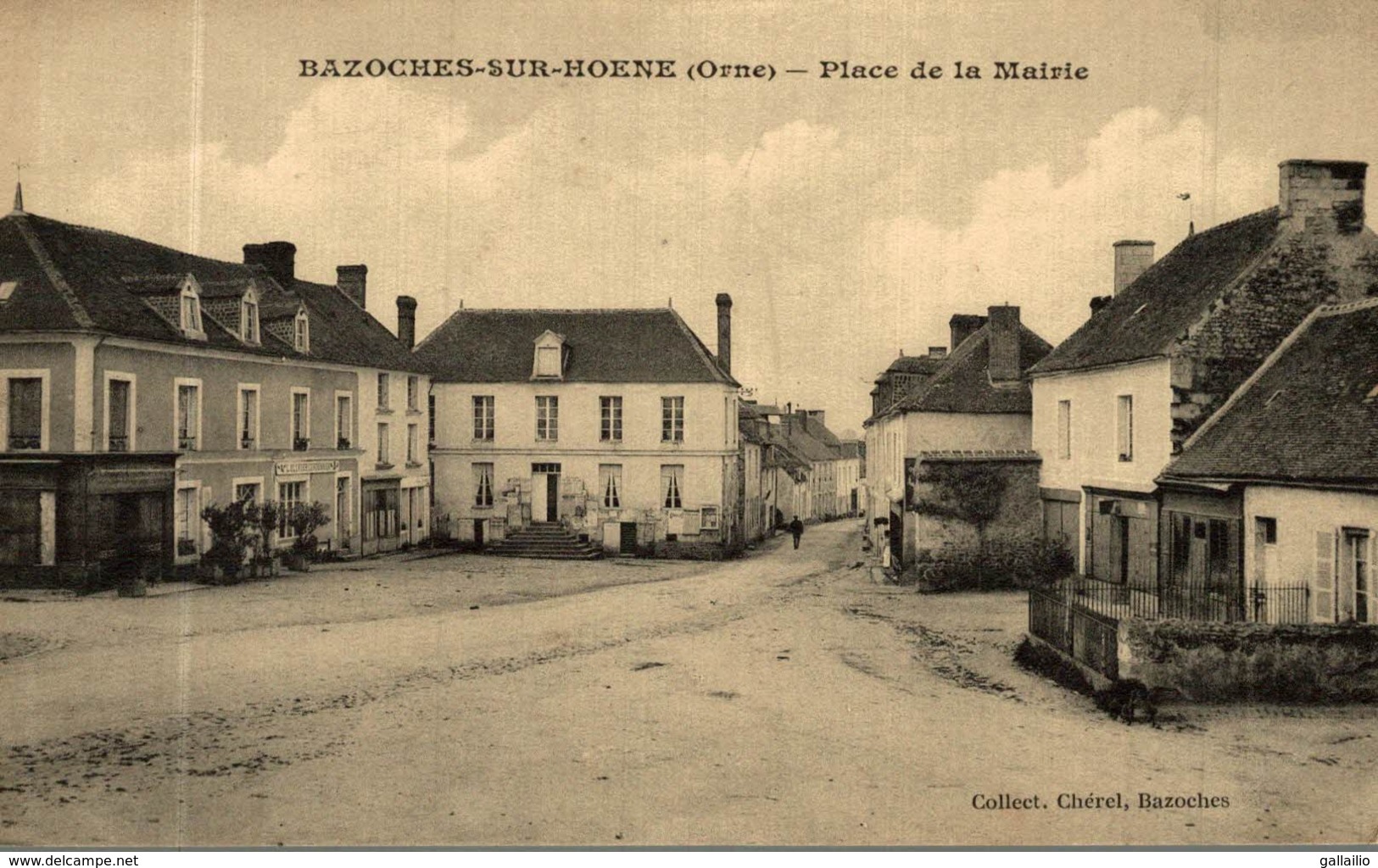 BAZOCHES SUR HOENE PLACE DE LA MAIRIE - Bazoches Sur Höne
