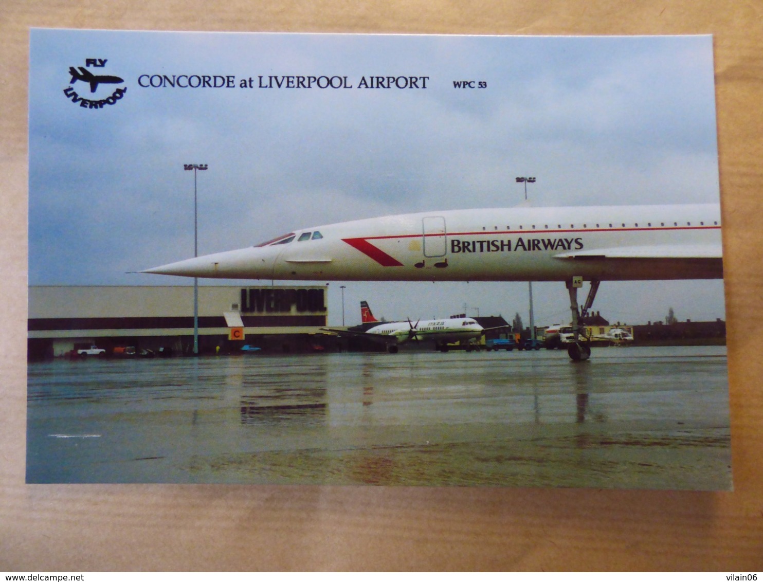 AEROPORT / AIRPORT / FLUGHAFEN      LIVERPOOL    CONCORDE  G-BOAG - Aérodromes