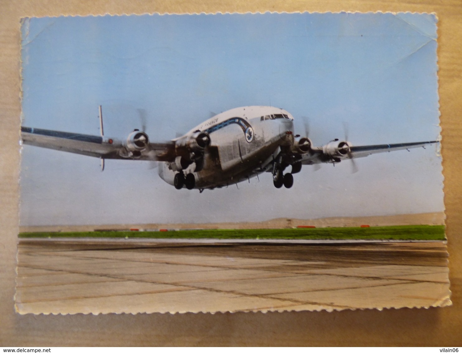 AEROPORT / AIRPORT / FLUGHAFEN     MARSEILLE MARIGNANE   BREGUET DEUX PONTS AIR FRANCE - Aérodromes