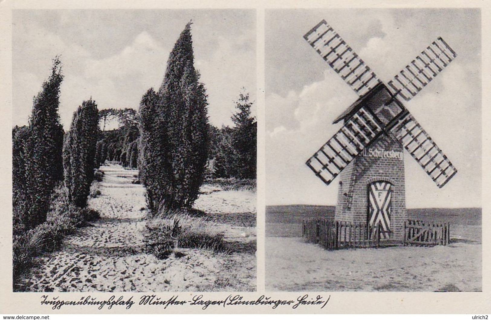 AK Truppenübungsplatz Munster-Lager - Lüneburger Heide - Mühle (44387) - Munster